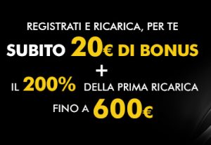 Bonus benvenuto