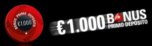 PokerStars: Bonus senza deposito 10 euro
