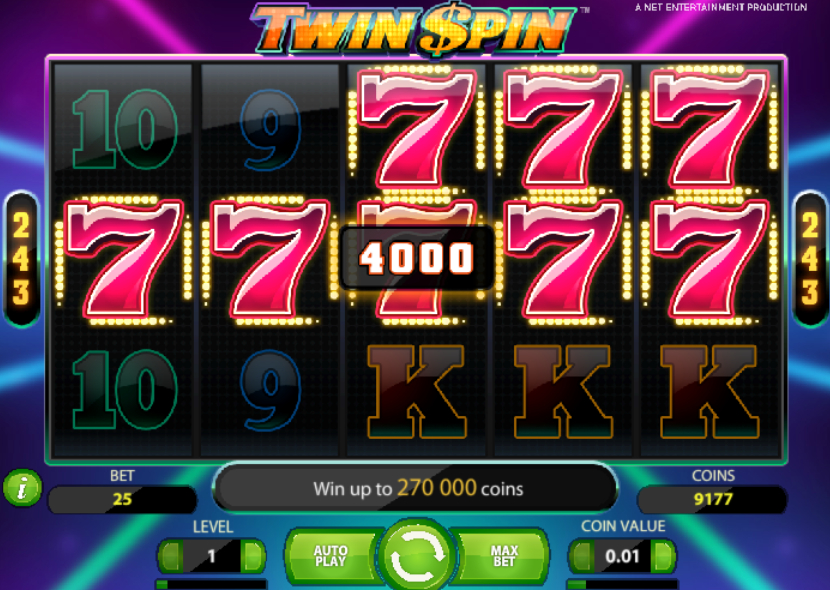 Twin Spin slot machine: come giocare