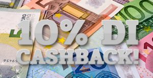 Betnero Bonus Benvenuto €1300 + €10 gratis + 10% Cashback!