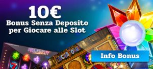 Betnero bonus senza deposito 10€ slot Capecod
