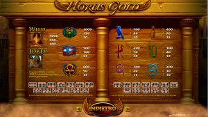 Horus Gold slot BetNero